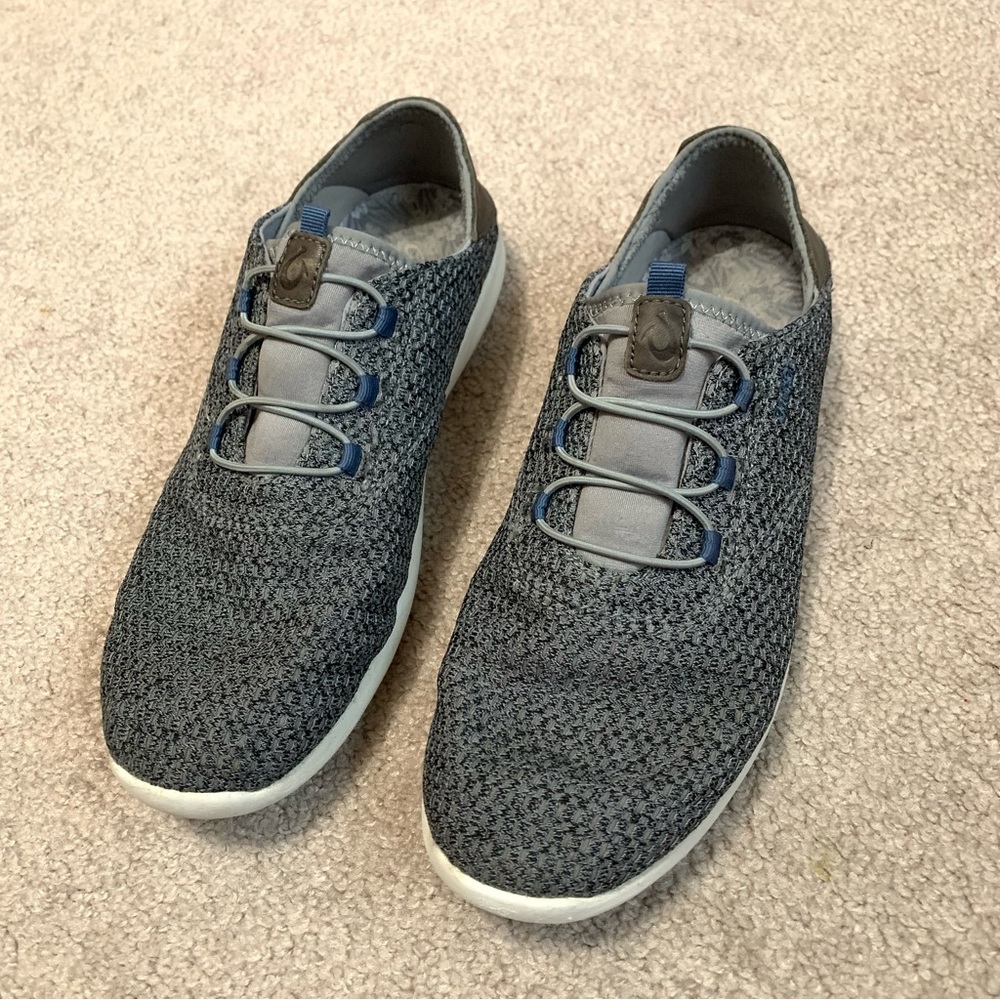 Olukai Alapa LI blue/gray men’s slip on casual shoes size 9.5